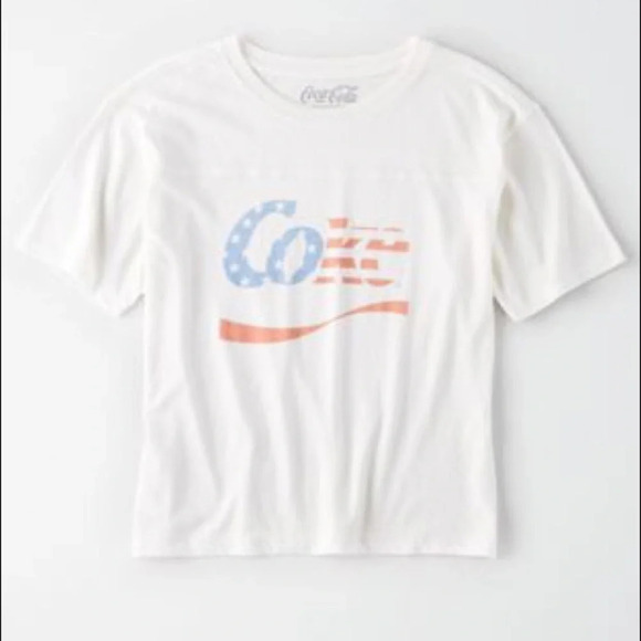 American Eagle Outfitters Tops - American Eagle Coke America Tee